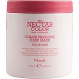 Nook Nectar Color Color Preserve Kalın Telli Boyalı Saçlar İçin Parlaklık Koruyucu Etkili Yoğun Onarıcı Saç Maskesi 250ml