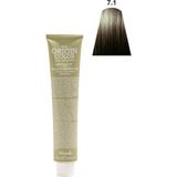 Nook Origin Color Profesyonel 7.1 Klasik Küllü Kumral 100 ml Saç Boyası