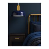 NOONLUX DESIGN&LIGHTING Finnmark Kobalt mavisi Avize Sarkıt Aydınlatma Oturma odası Antre Mutfak Yemek Masası Cafe Bar