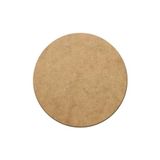 NooNuu Ahşap Supla Levha 4 Adet 3 Mm Ham Mdf 50x50 Cm Çap Yuvarlak Servis Altı Supla