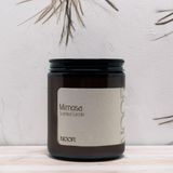 Noor Atelier Mimoza Kokulu Amber Kavanoz Mum - 1 Adet