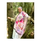 Noorella Scarf Noorella - Nira Pamuk Soft Şal - Pembe