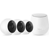 Noorio Ev Güvenlik Sistemi Smart Hub x1, B210 Kamera x3