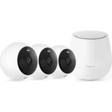 Noorio Ev Güvenlik Sistemi Smart Hub x1, B211 Kamera x3