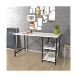 Noowa Evdemodaa Metal Çalışma Masası 50X120 cm Beyaz - 50 x 120 cm