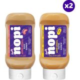 Nopi Foods Nopı Handy Ikili Set – Kaju & Yer Fıstığı Ezmesi (2 x 330 G) - 600 gr