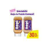Nopi Foods Nopi Handy – Sıkılabilir Kaju & Yer Fıstığı Ezmesi (2 x 330 g)