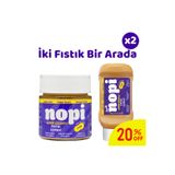 Nopi Foods Nopi İkili Set - Klasik Yer Fıstığı 200 g & Handy Yer Fıstığı Ezmesi 300 g