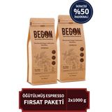 Nord Kivu Premium Espresso (Öğütülmüş) Kahve Fırsat Paketi 1000G x 2 Adet - Öğütülmüş Espresso