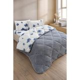 Nordelle Tek Kişilik Wellsoft Yorgan Uyku Seti Lastikli Çarşaf+Yastık Kılıflı Tek Kişilik Uy - 100 x 100 cm - Çok Renkli