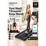 Nordhaus Titreşimli Koşu Bandı Egzersiz Aleti Spor Kondisyon Fitness Aleti