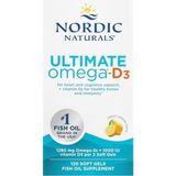 Nordic Naturals Nordıc Naturals Ultımate Omega-D3 Fısh Oıl 1280 Mg OMEGA-3S+1000 Iu Vıt D3 PER2SOFT Gels 120 Soft Gels