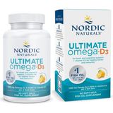 Nordic Nordıc Naturals Ultımate Omega-D3 Fısh Oıl 1280 Mg Omega3 & 1000 Iu Vıt D3 Per 2 Soft Gels 60 Soft Gels