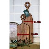 NORDIC STYLE & KEUKENWOOD Koyu Ceviz Kesme Ve Servis Tahtası 13 Cmx 50 Cm- 15cmx36 Cm 2 Adet