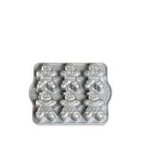 Nordic Ware Gingerbread Platin Döküm Alüminyum Mini Kek Kalıbı