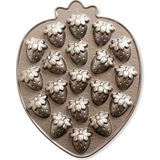 Nordic Ware Mini Çilekler Kek Kalıbı - Renkli