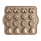Nordic Ware Mini Meşgul Arılar Kek Kalıbı 16'lı 24 x 30 cm