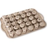 Nordicware 59448 5 Çayı Mini Kek Şekilleri Kalıbı Spring