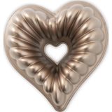 Nordicware Elegant Kalp Bundt Kek Kalıbı Bronz