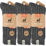 NordSox Erkek Alpaka Yün Çorap 3’lü Paket - 41 - 45 - Yeşil