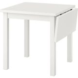 Nordviken Katlanır Mutfak Masası Beyaz 2-4 Kişilik 74 / 104 x 74 Cm - 74/104X74