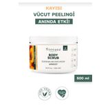 Noreana Kayısı Vegan Body Scrub 500 ml - Onarıcı Batık Karşıtı & Nem Desteği Vücut Peelingi 500 ml