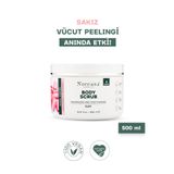 Noreana Sakız Aromalı Vegan Vücut Peelingi 500 ml - Doğal Formül Derin Arındırma Body Scrub