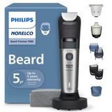 Norelco Philips Sakal Düzeltici 7000 Serisi, Erkekler İçin %100 Suya Dayanıklı Düzeltici, 40 Sabit Saç Uzunluğu Ayarı, Beardsense Güçle Ayarlanabilirlik, Detay Ve T-Blade Düzeltici Başlıklar