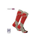 NORFOLK Aspen Kırmızı Termal Kayak Ve Snowboard Çorabı