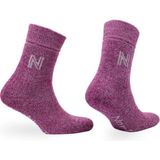 Norfolk Gabby Merinos Yünü ve Bambu Tam Yastıklı Termal Outdoor Çorabı Fuşya - 35 - 38