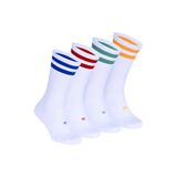 NORFOLK RETRO N-TWIST Teknolojili Bambu ve Pamuklu Günlük Spor Çorap Colorful 4 Çift - Kraft Kutu
