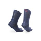 NORFOLK Sheldon Merino Yünü Outdoor Yürüyüş Çorapları 2'li Paket Lacivert