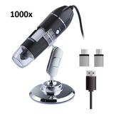 Norinco M8704-1000 1000X Standlı Işıklı USB Mikroskop Otg ve Type-C Dönüştürücü Android Mac Windows Uyumlu