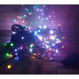 Norino 10M 100 Led Damla Uçlu Led Işık Rgb Işık Siyah Kablo