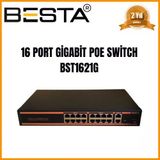 Norino 16 Port Gigabit Poe Switch 10/100/1000 Mbps BST1621G