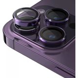 Norino 16 Pro / 15 Pro / 14 Pro / 16 Pro Max / 15 Pro Max / 14 Pro Max – Kamera Lens Koruyucu (Mor)