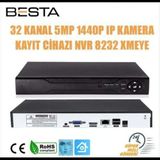 Norino 32 Kanal 5mp 1440P Ip Kamera Kayıt Cihazı Nvr 8232 Xmeye