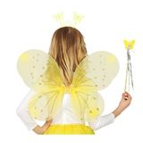 Norino 50 Cm Kelebek Kanadı, Taç Ve Asa