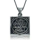 Norino 925 Ayar Gümüş Nazar Duası Kadın Gümüş Kolye