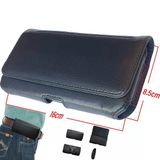 Norino Bele Takılan Kapaklı Mıknatıslı Suni Deri Telefon Kemer Kılıfı (16 X 8.5 Cm) Msk01