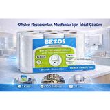Norino Bezos Professional Fotoselli Havlu 6 Rulo – 2 Katlı %100 Selüloz 21 Cm Endüstriyel Kağıt Havlu