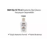 Norino B&M Oje Sil 70 Ml Asetonlu Oje Çıkarıcı Güçlü Formül 1 Adet