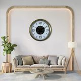 Norino Bronze Motion 60 Cm Çarklı Duvar Saati