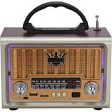 Norino Buffer® Taşınabilir Klasik Am/fm/sw Retro Nostaljik Radyo