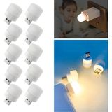 Norino Buffer® USB Mini Top LED 10’lu Aydınlatma Seti – Sıcak Renkli Gece Lambası, Enerji Tasarruflu Mikro LED Işıklar