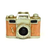 Norino Dekoratif Metal Fotoğraf Makinesi Biblo Ev Ofis Hediyelik