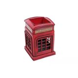 Norino Dekoratif Metal Londra Telefon Kulübesi Kalemlik Vintage Hediyelik