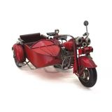 Norino Dekoratif Metal Motosiklet Sepetli Vintage Dekoratif Hediyelik