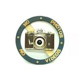 Norino Dekoratif Metal No Photo Vintage Tabela Duvar Süsü Hediyelik