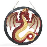 Norino Duvara Asmalı Polyester Dragon Pano